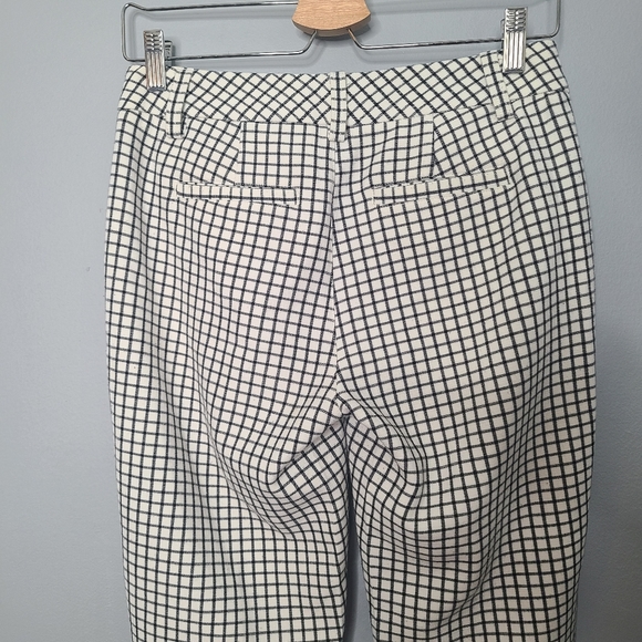 cAbi Windowpane Black and White Checkered Trousers #3203 Pants - Picture 5 of 7
